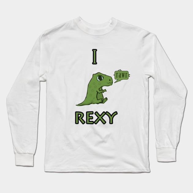 Rexilicious Long Sleeve T-Shirt by daetopia_inc